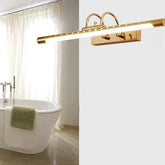 Luxury Brass Bathroom  LED Wall Lights